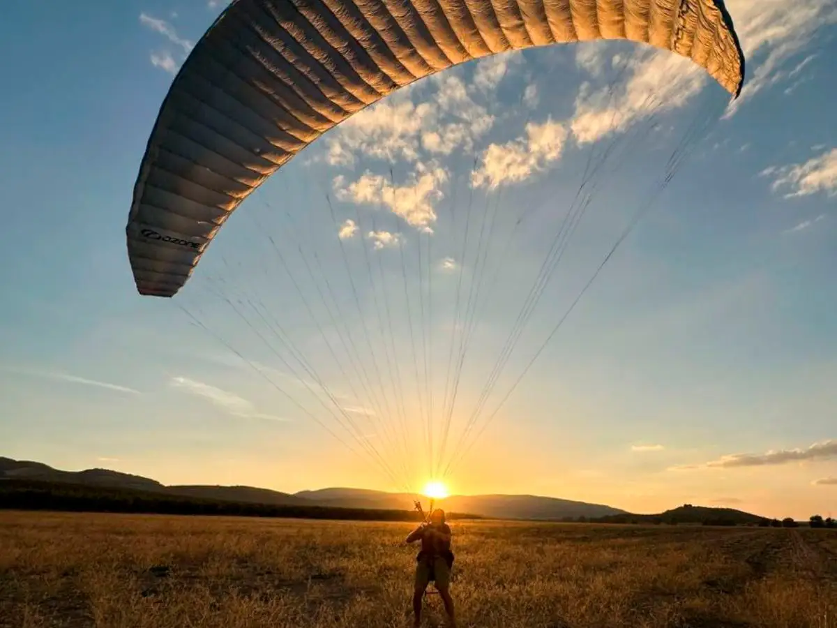 aprender volar parapente malaga
