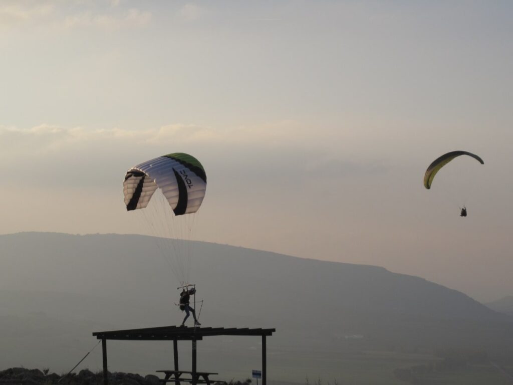 Aprender acro en parapente Malaga