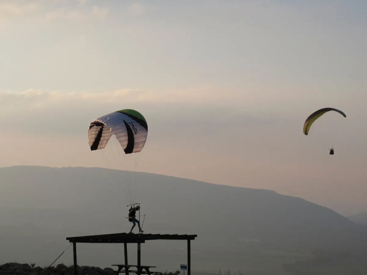 aprender acro parapente malaga