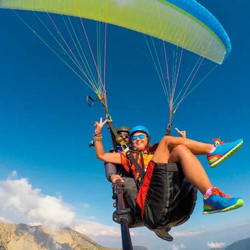 escuela y vuelos en parapente en Málaga