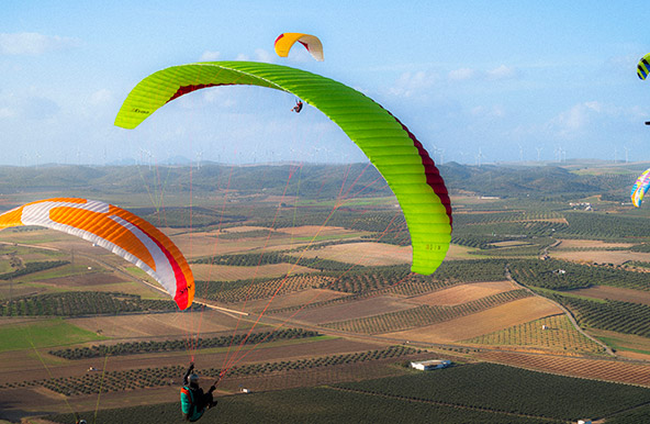 curso parapente progresion malaga