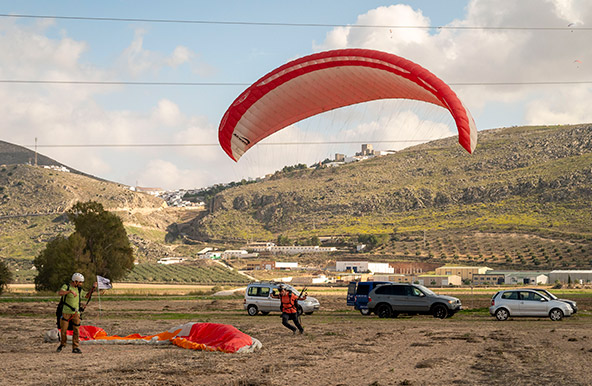 curso parapente toma contacto malaga